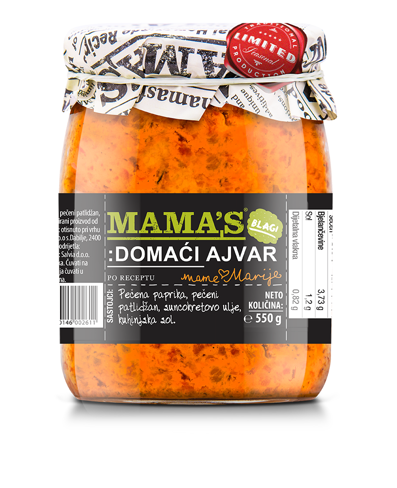 MAMA'S Domaći Ajvar Blagi