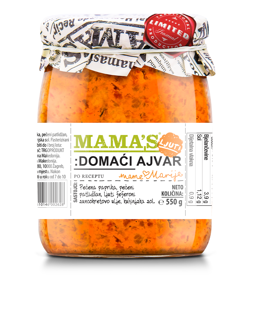 MAMA'S Domaći Ajvar Ljuti