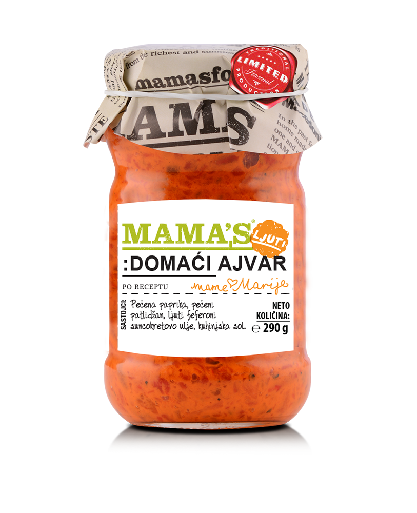 MAMA'S Domaći Ajvar Ljuti